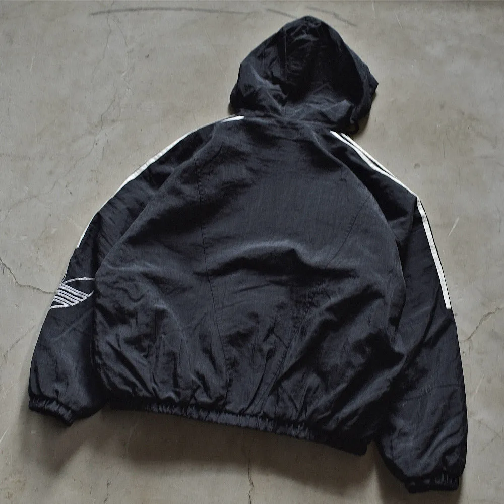 90’s adidas トレフォイルロゴ！ 中綿入り ナイロンジャケット 221127