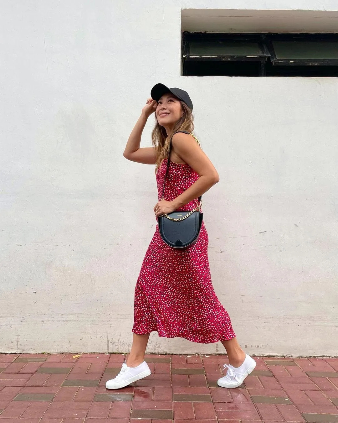 90s Icon V Slip Dress - Prints