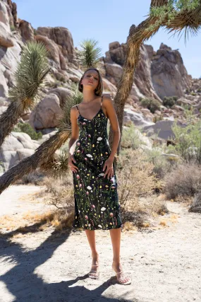 90s Icon V Slip Dress - Prints