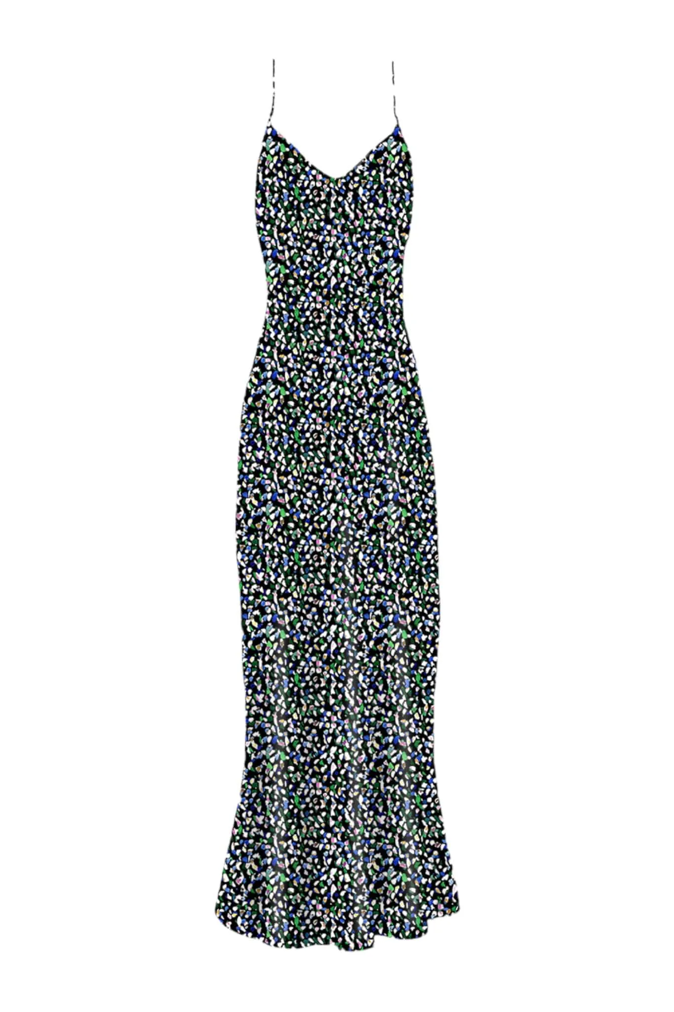 90s Icon V Slip Dress - Prints