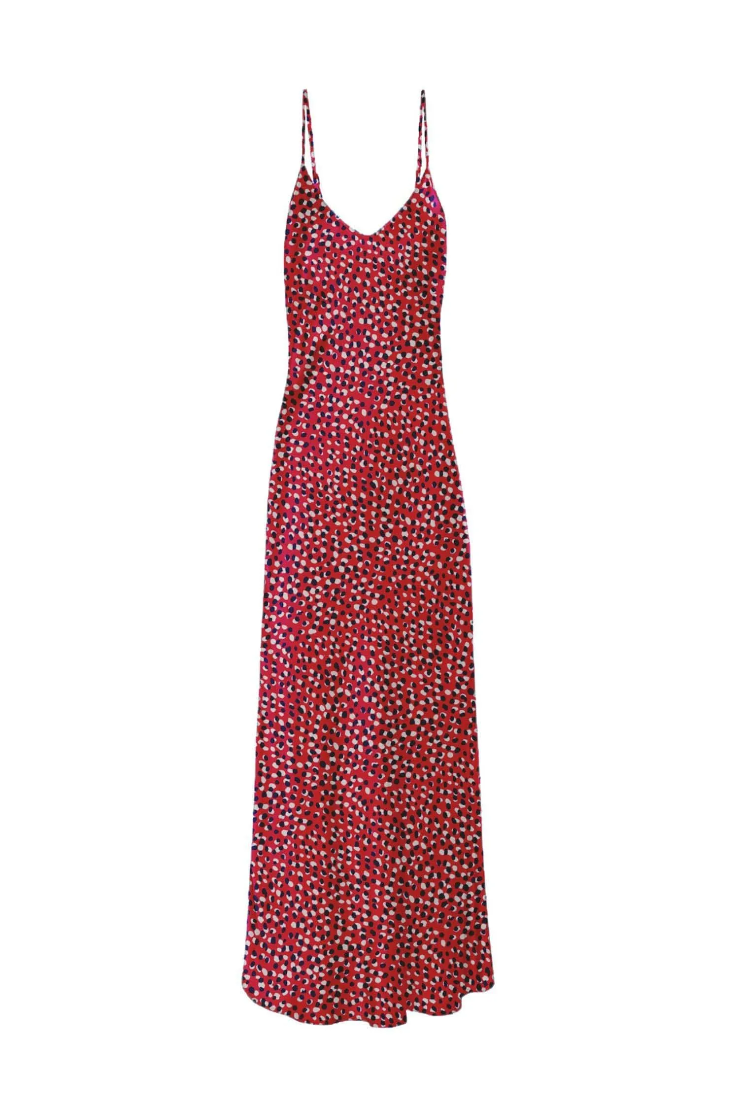 90s Icon V Slip Dress - Prints