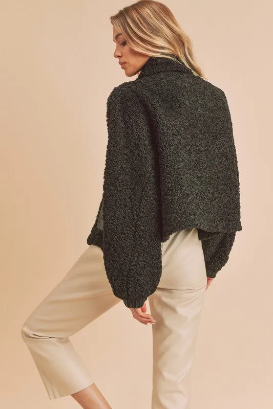 Aemi & Co. Penny Vegan Sherpa Jacket