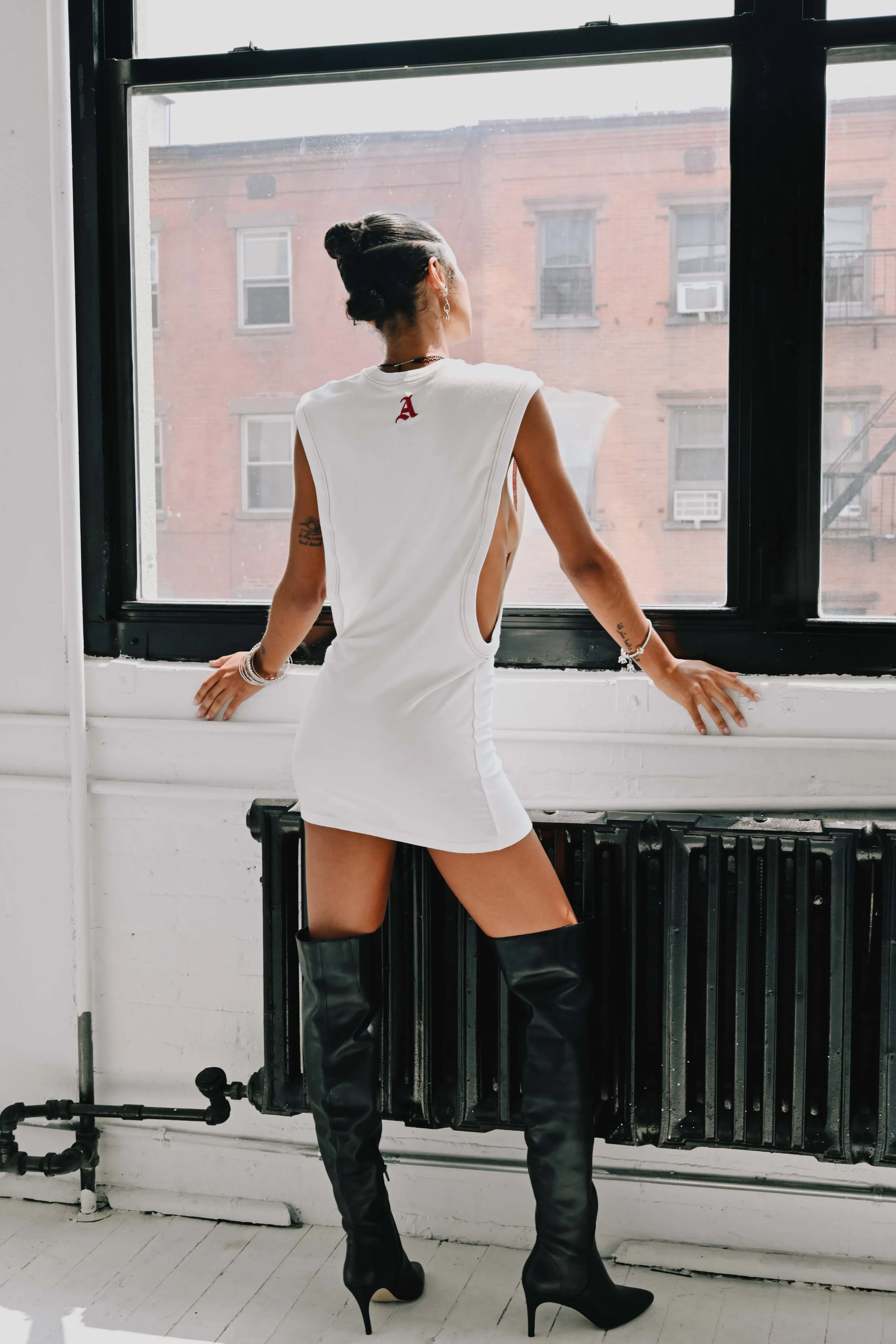 Amerie French Terry T-shirt Dress