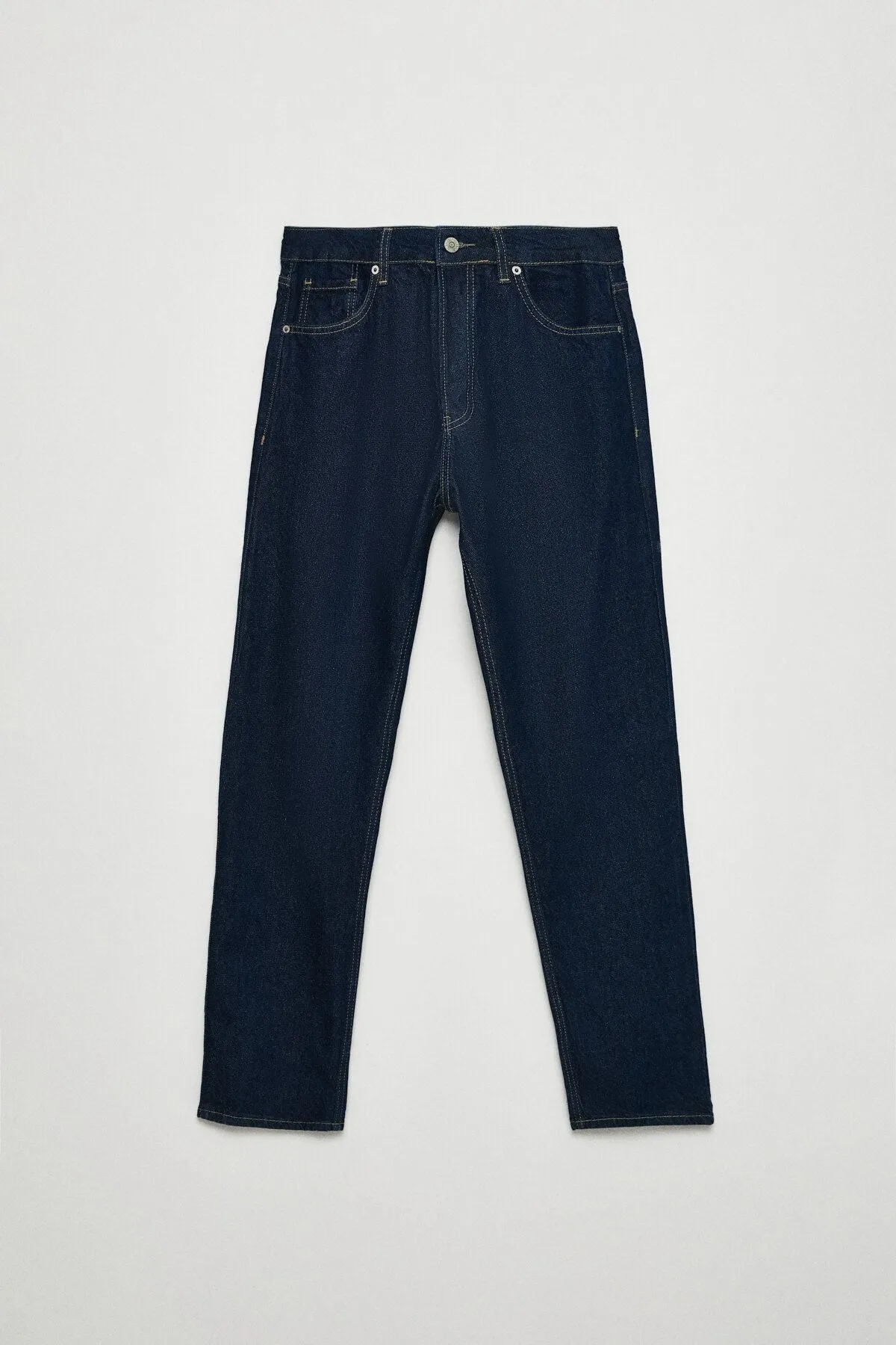 Azurha Men's Denim Dark Blue Pants