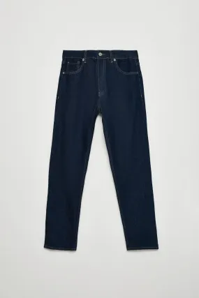 Azurha Men's Denim Dark Blue Pants