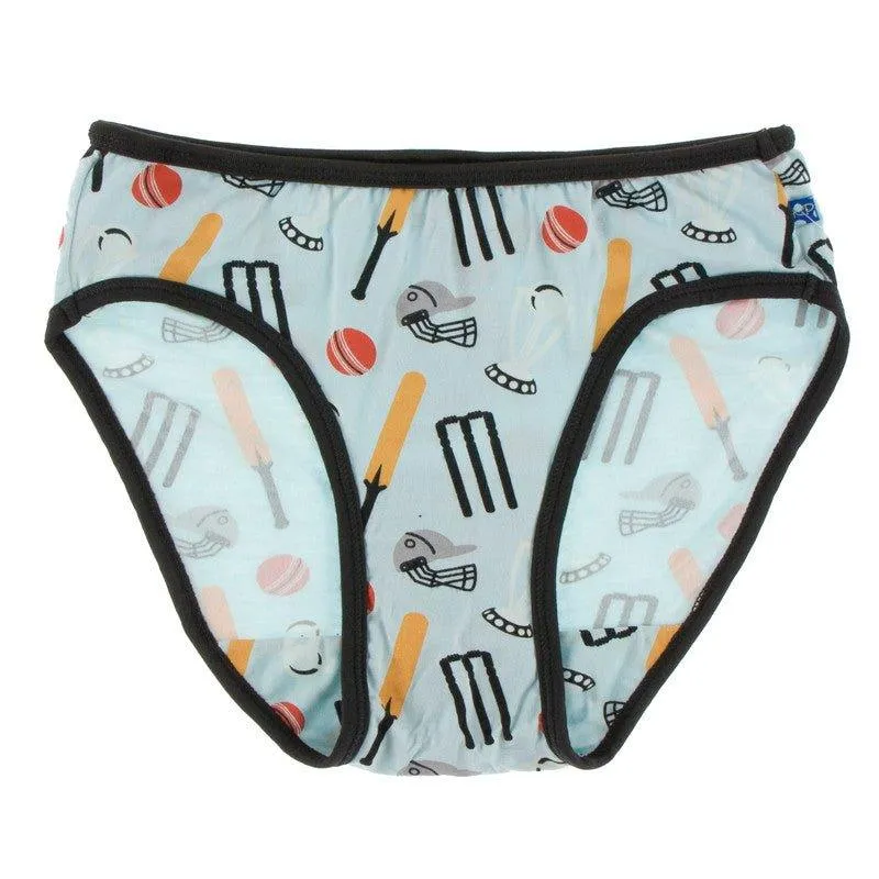 Bamboo Underwear - Spring Sky Cricket with Zebra