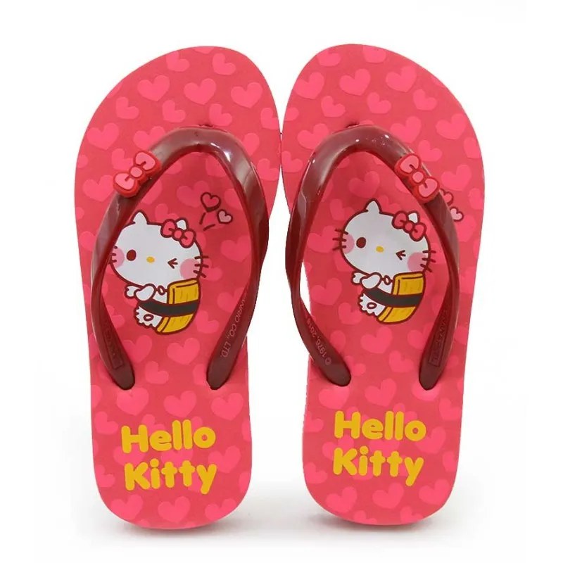 Banana Peel Slippers for Girls Kids Hello Kitty Sushi Love - Norimake