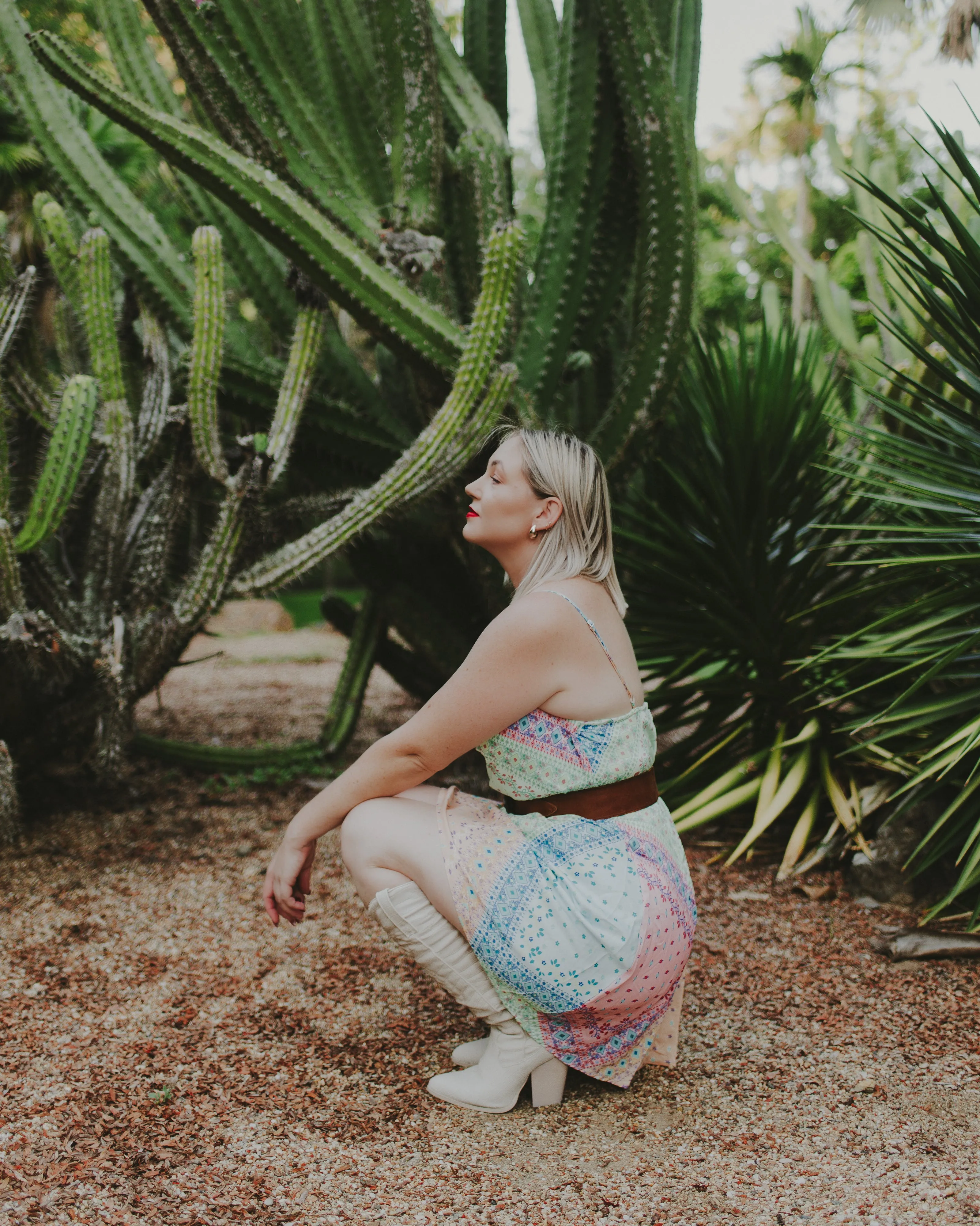 Bandana Slip Dress
