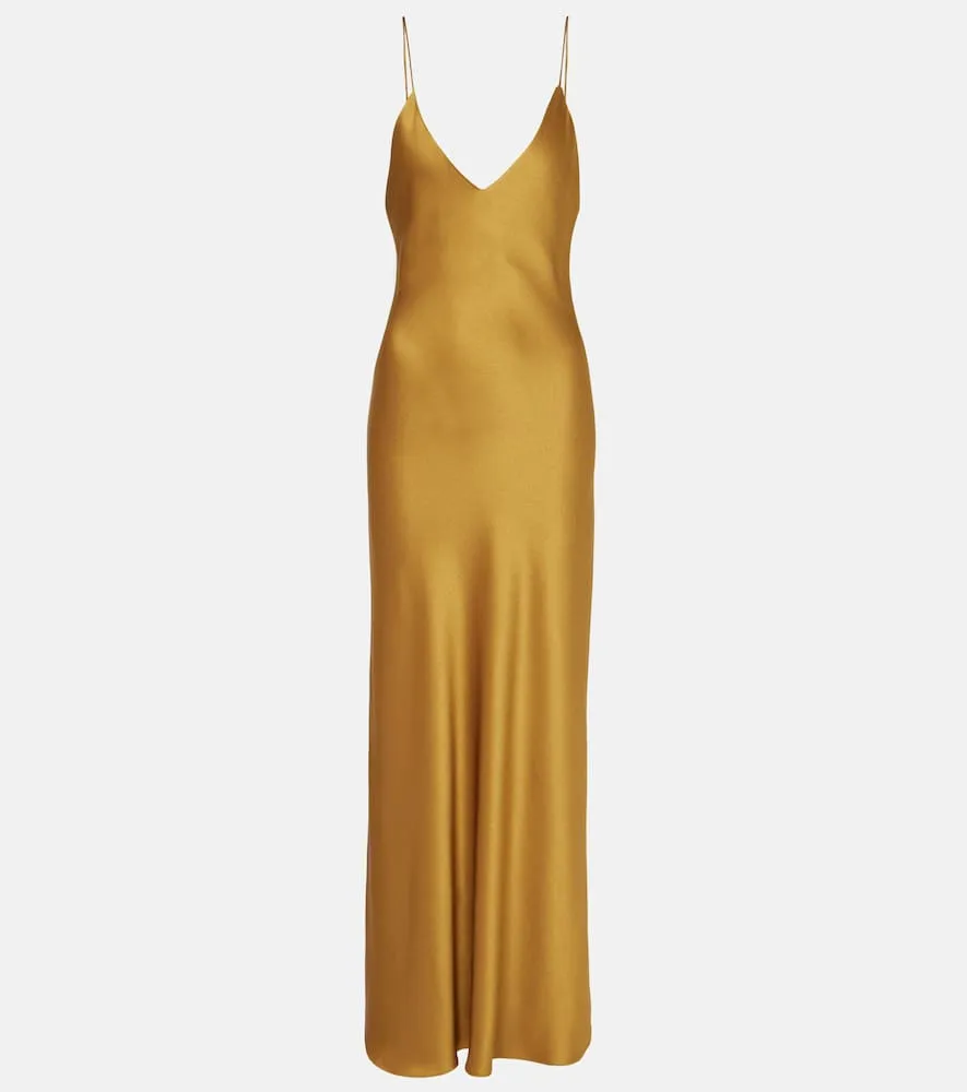 Blaze Milano Milano Novalis Manipur satin slip dress