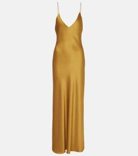Blaze Milano Milano Novalis Manipur satin slip dress
