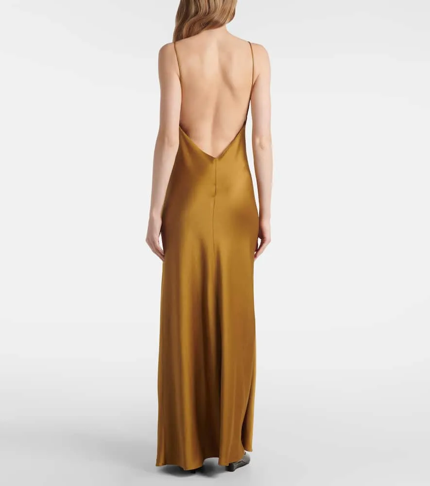 Blaze Milano Milano Novalis Manipur satin slip dress