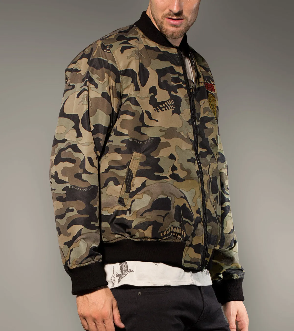 Bomber Camo Jacket