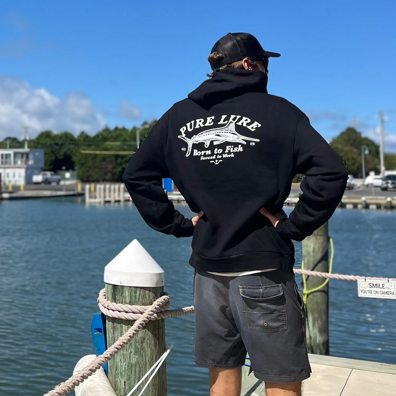 Born to Fish Hood
