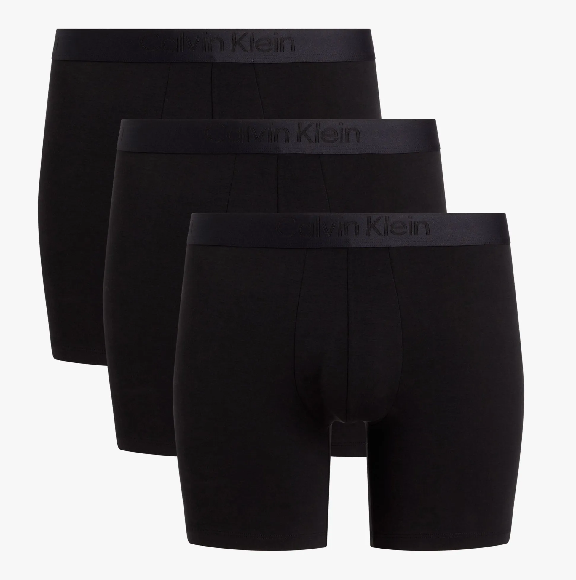 Calvin Klein 3 Pack Mens Boxer Briefs CK Black