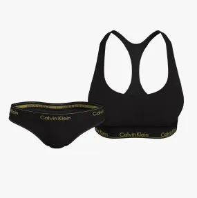 Calvin Klein UB1 Womens Underwear Gift Set Black