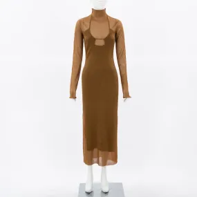 Camilla and Marc Jade Midi Knit Dress Size Small