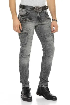 CD369 Live Fast Biker Men's Cargo Pants