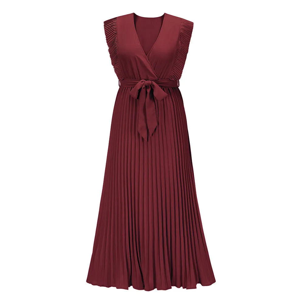 Celine Dress: Red