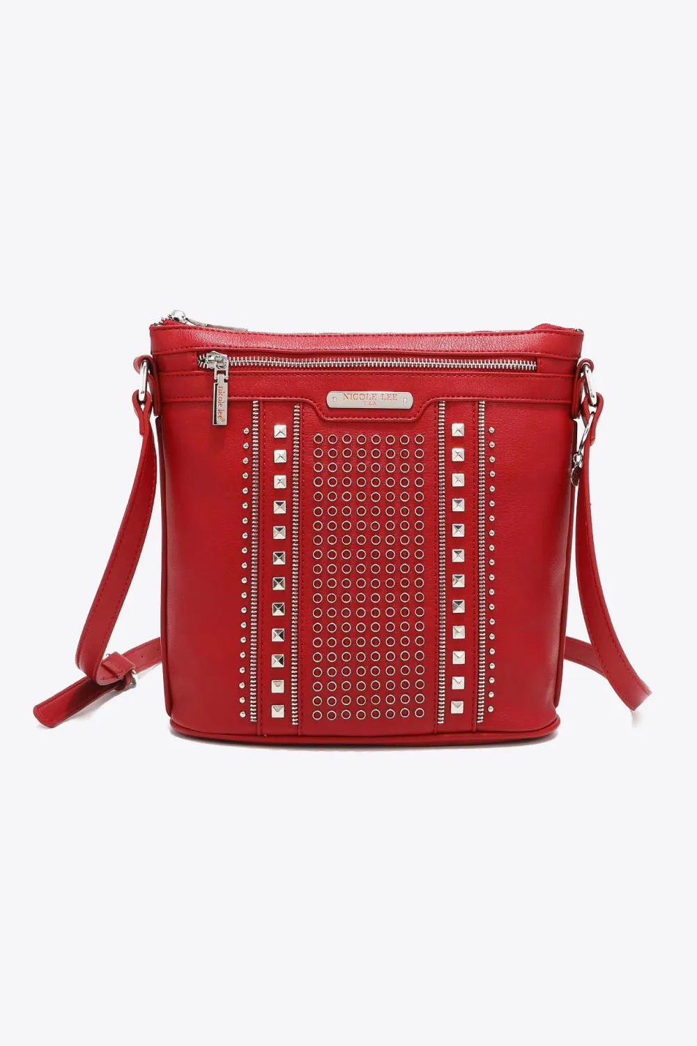 Crossbody Rivet Handbag