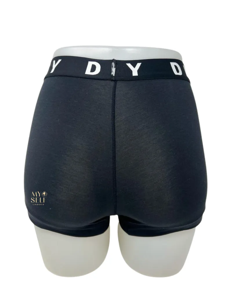 DK4515 Black DKNY Cotton Womens Boxer Brief