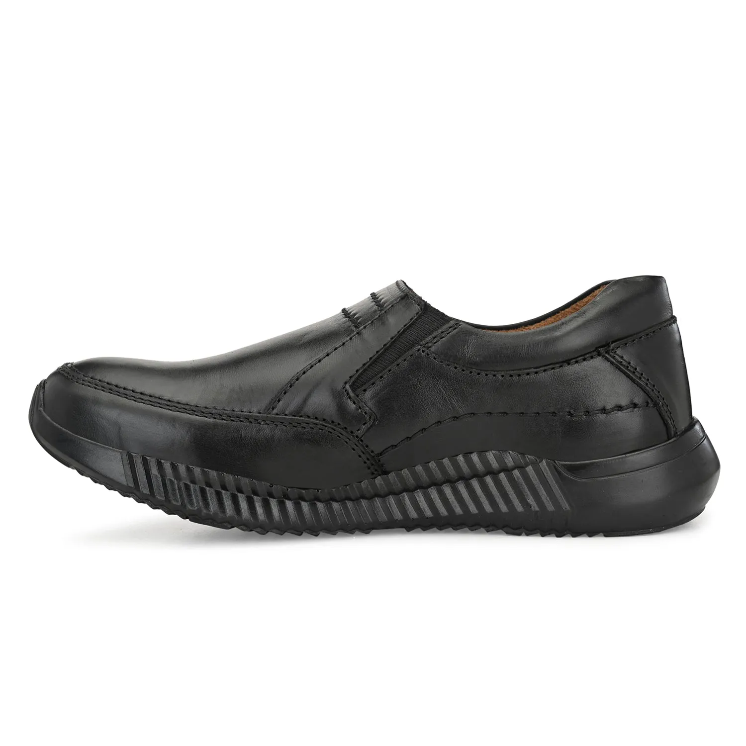 Eego Italy Genuine Leather Light Weight Slip On Shoes