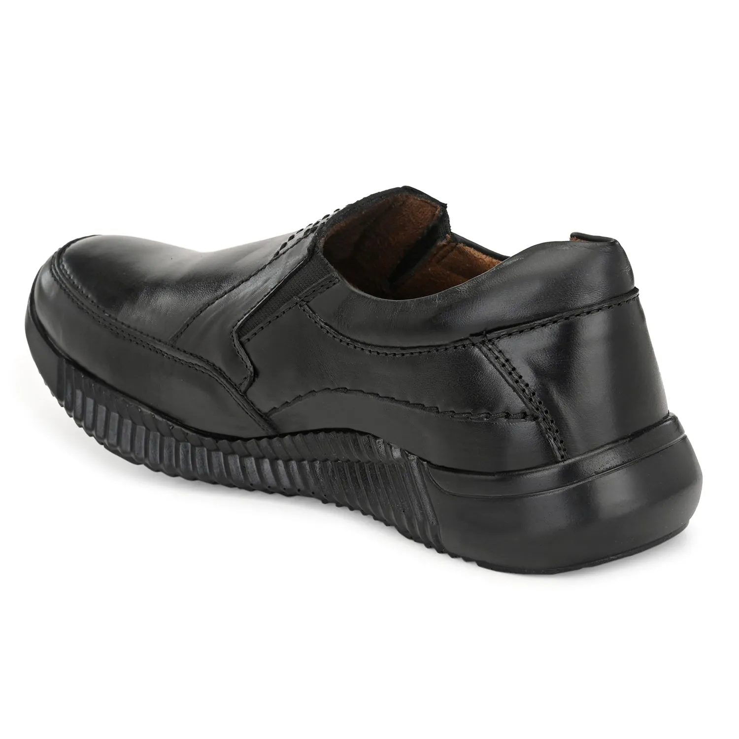 Eego Italy Genuine Leather Light Weight Slip On Shoes