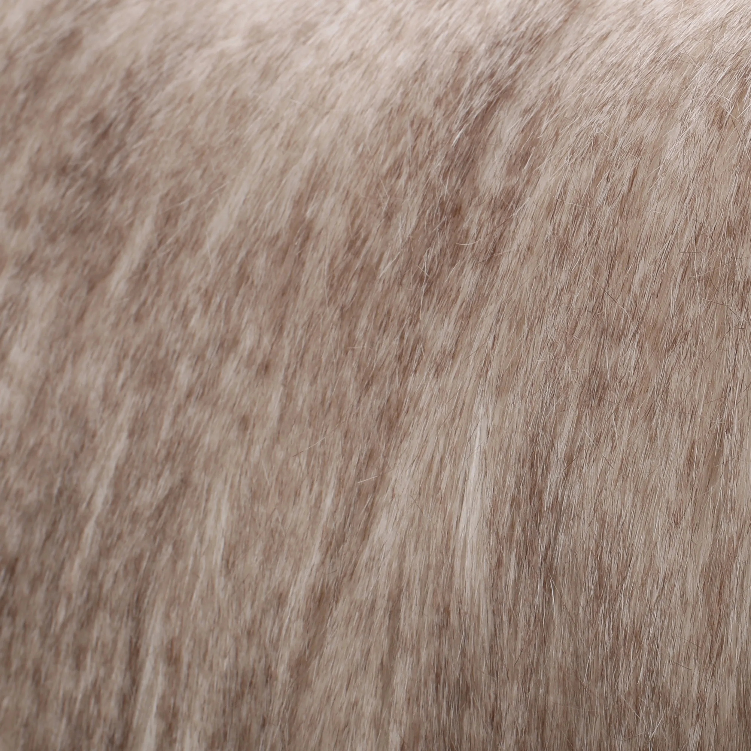 Ellison Modern Glam Faux Fur Throw Pillow