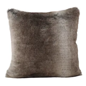 Ellison Modern Glam Faux Fur Throw Pillow