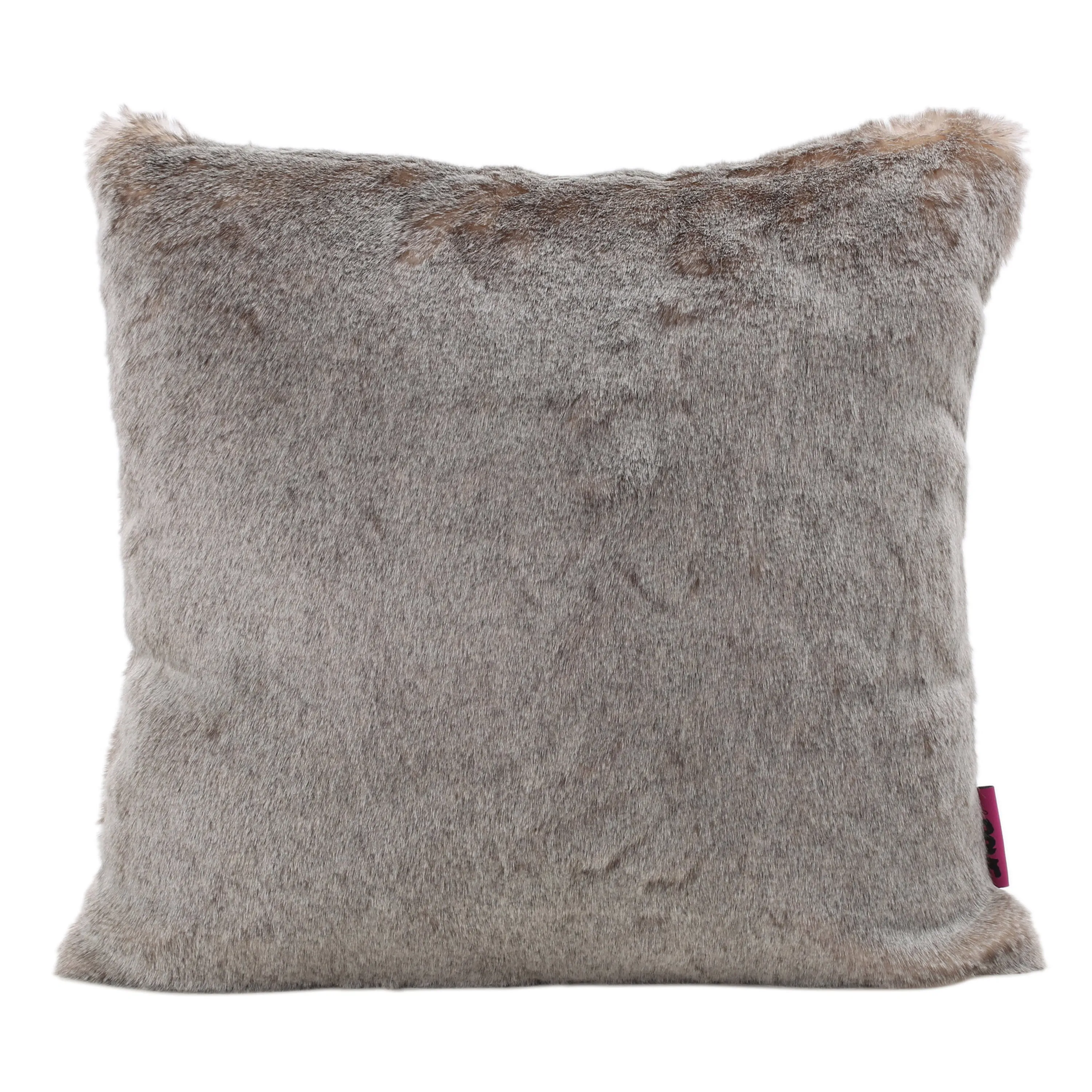 Ellison Modern Glam Faux Fur Throw Pillow