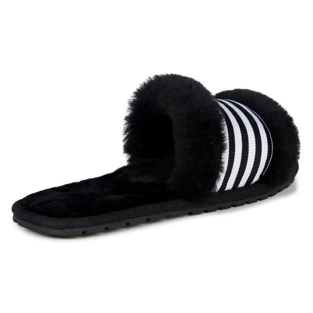 EMU Wrenlette Black Scuff Slipper
