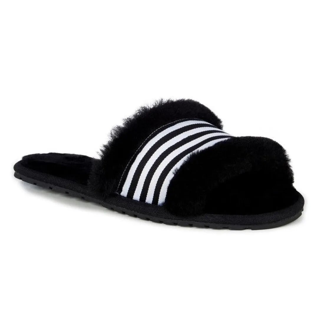 EMU Wrenlette Black Scuff Slipper