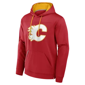 Flames Fanatics Defender Poly Fleece Hoodie