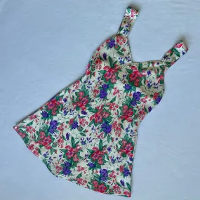 Floral satin slip