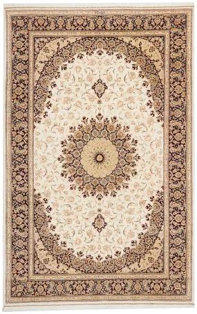 Handknotted Persian Qum X 40 - 200x130cm
