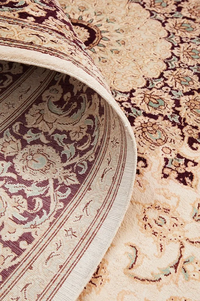 Handknotted Persian Qum X 40 - 200x130cm