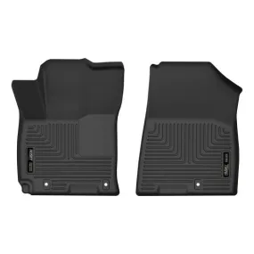 Husky Liners® • 51271 • X-Act Contour • Floor Liners • Black • Front • Hyundai Venue 20-22