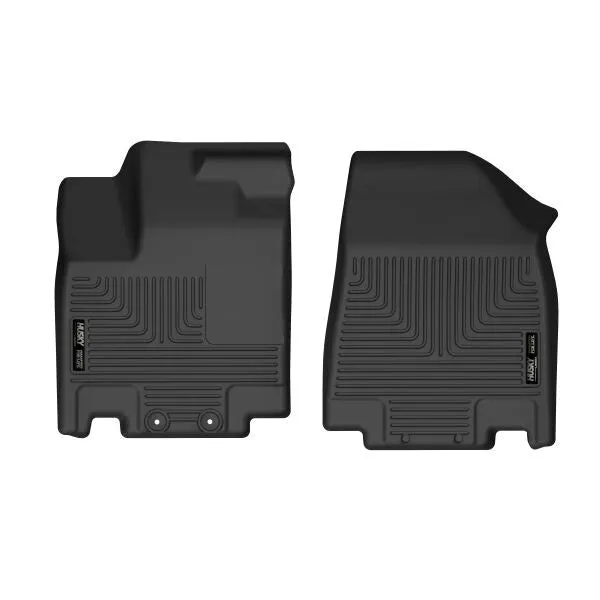 Husky Liners® • 51341 • X-Act Contour • Floor Liners • Black • Front • Nissan Pathfinder 22