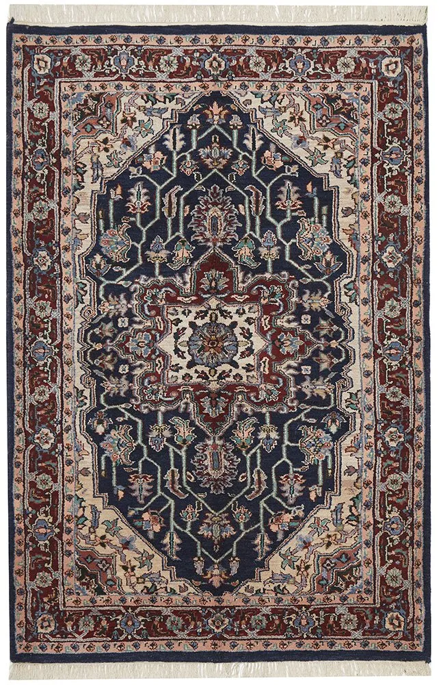 Indian Handmade Jaypor Cream 180x120