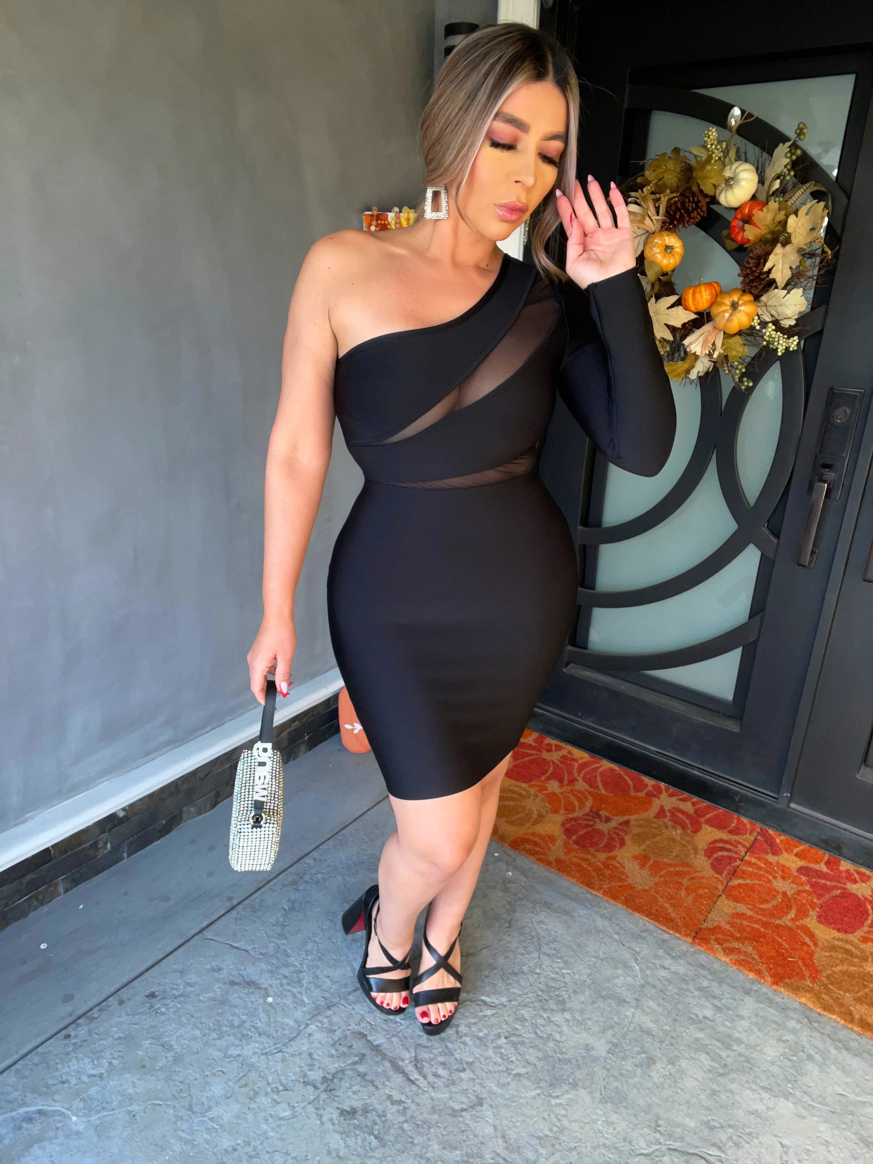 Issa Midi Bodycon Dress