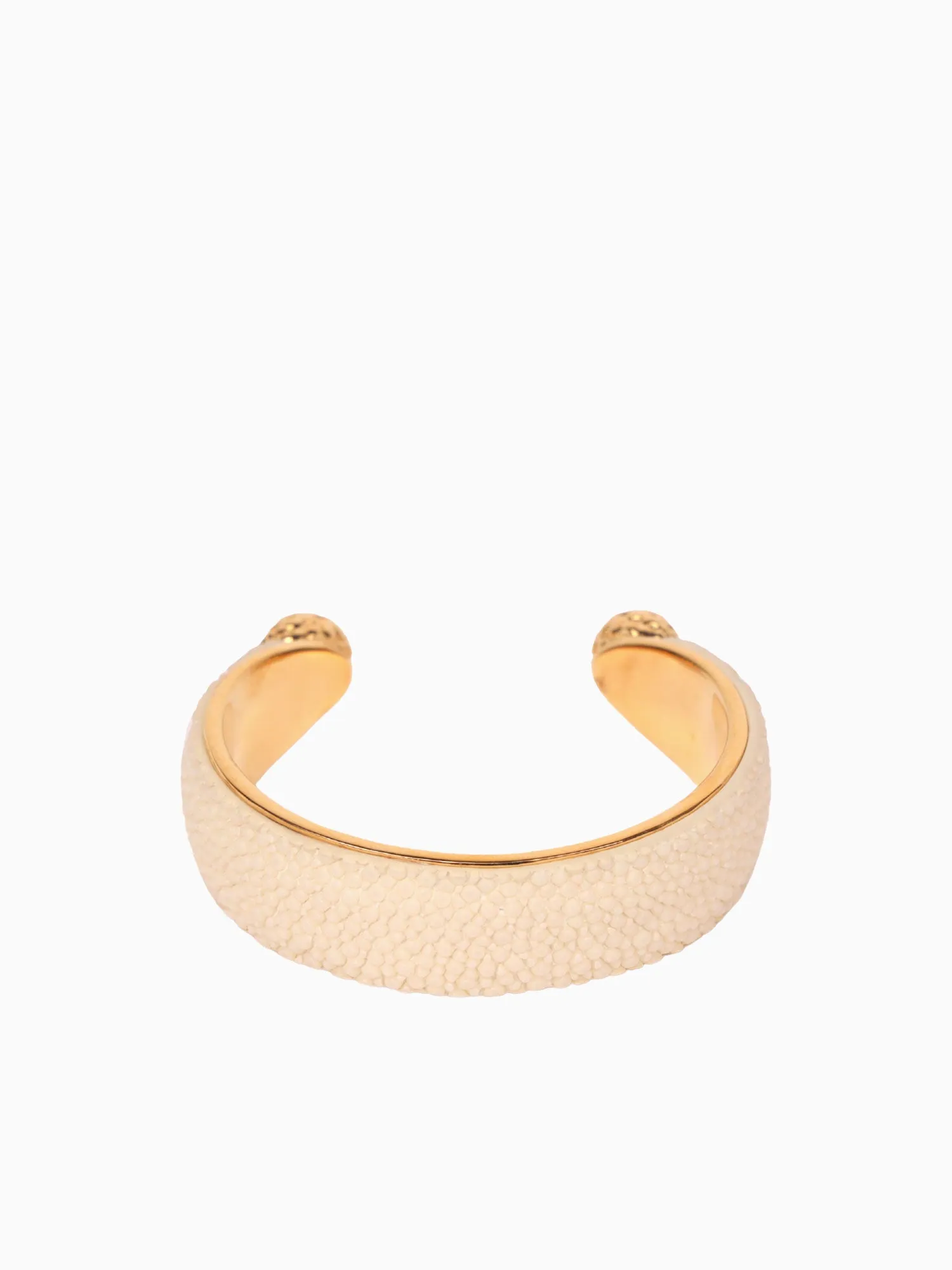 Jolene Stingray Cuff - Ivory