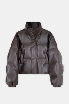 Leather Crop Jacket