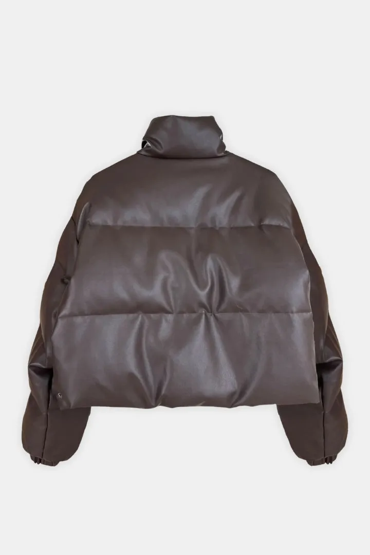 Leather Crop Jacket