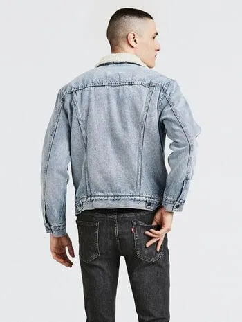 LEVI'S MEN'S TYPE III SHERPA TRUCKER JACKET