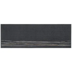 Likewise Kensington 150X50cm Mat - Pretty Lines Black