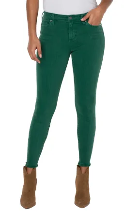 LIVERPOOL LM2304WF Skinny Ankle 28" w Fray