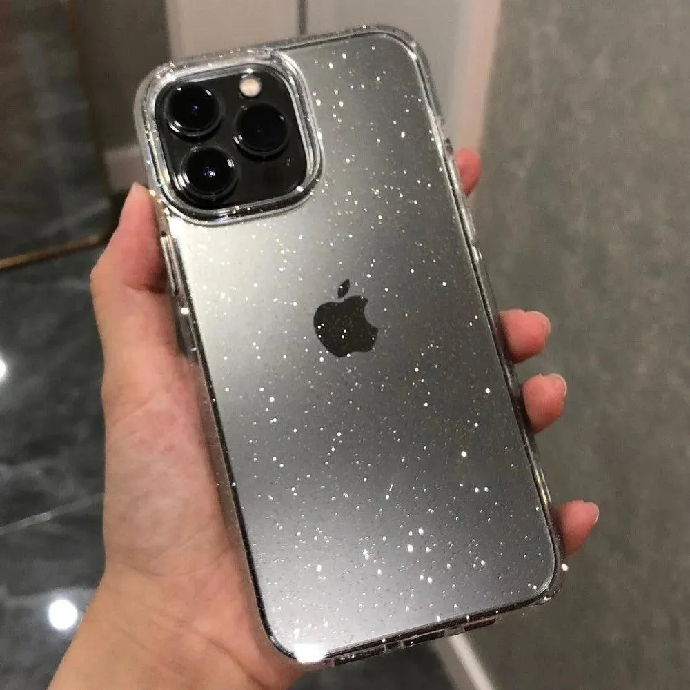 Luxury Glitter iPhone Case: Glamorous Protection & Style - Sparkling Elegance & Defense