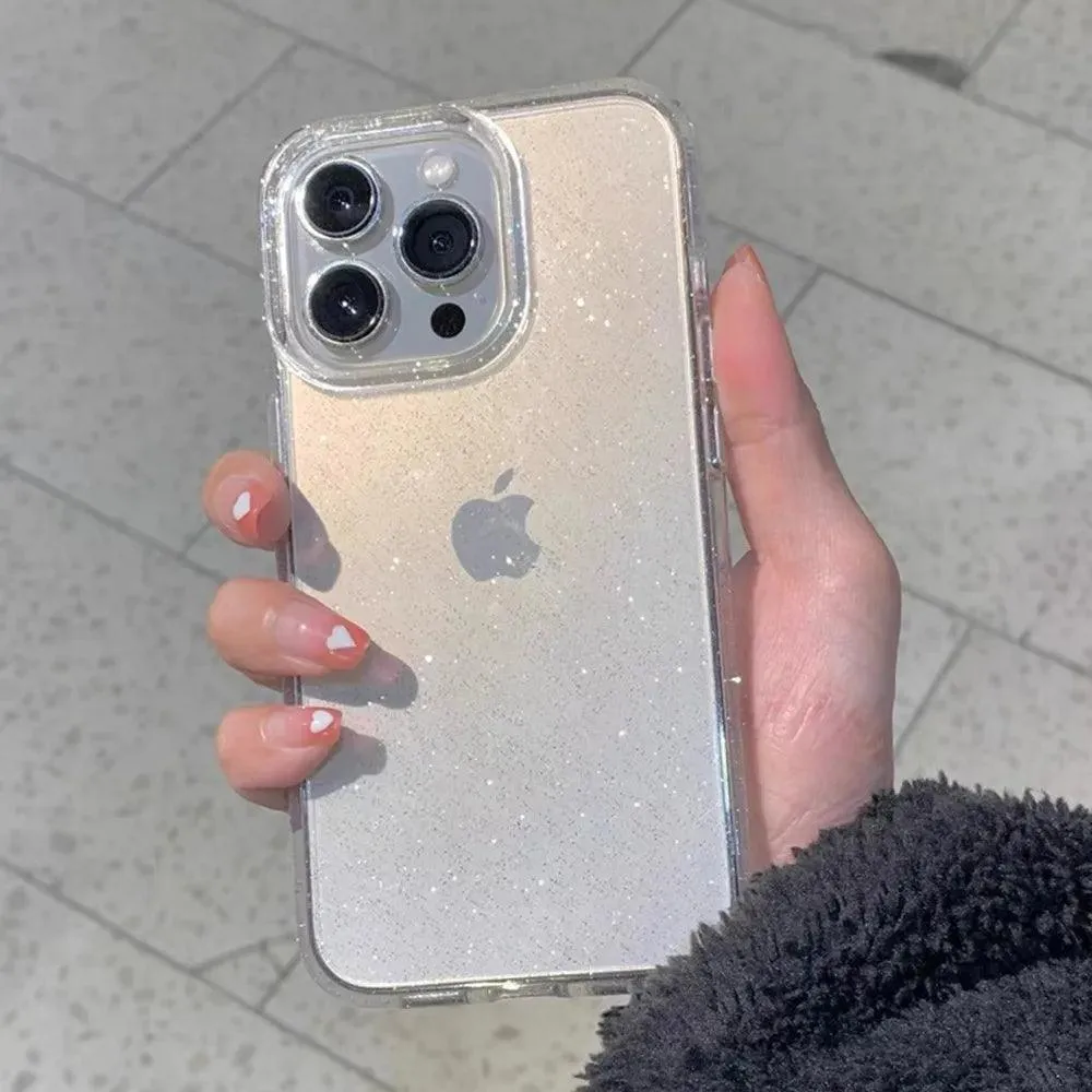 Luxury Glitter iPhone Case: Glamorous Protection & Style - Sparkling Elegance & Defense