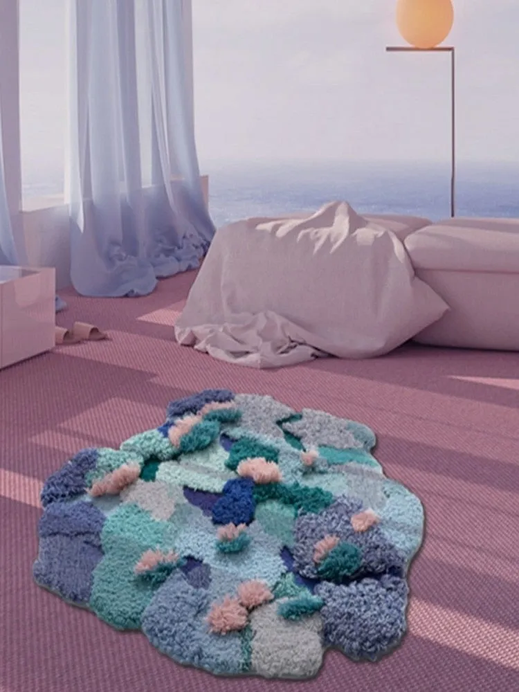 Luz Colorblock Wool Area Rug