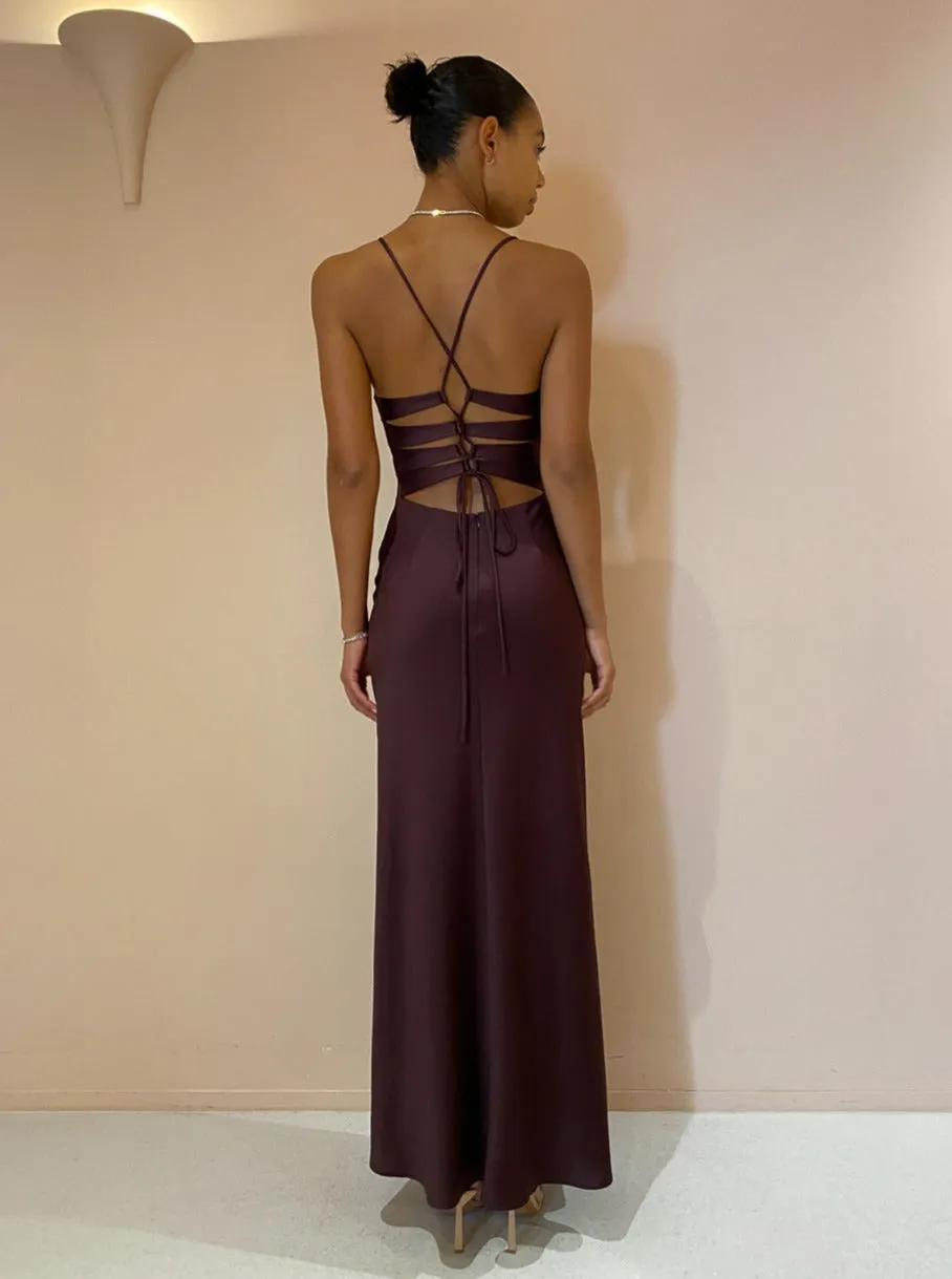Manning Cartell Time to Shine Slip Dress in Truffle