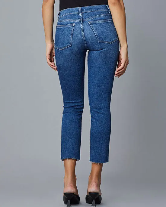 Mara Straight Ankle Jeans Stellar Raw